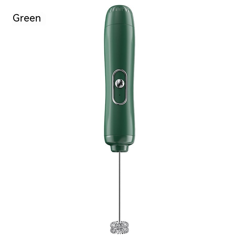 Milk Frother Egg Beater Coffee Frother Household Electric Milk Stirring Battery Handheld Blender